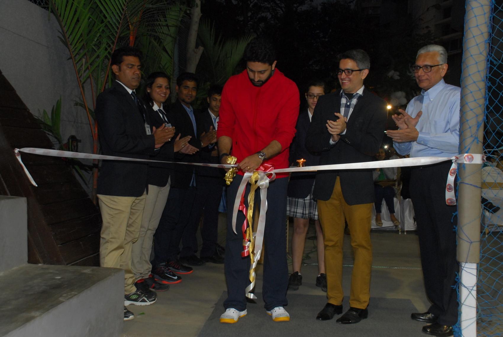 Abhishek Bachchan Launch Multi Sport of Jamnabai Narsee School