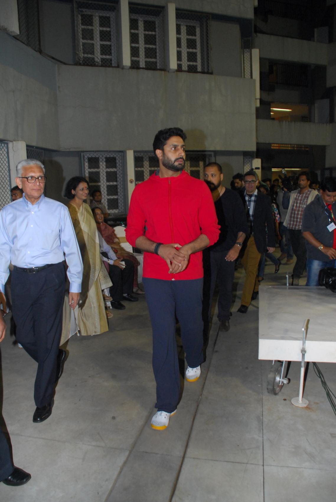 Abhishek Bachchan Launch Multi Sport of Jamnabai Narsee School