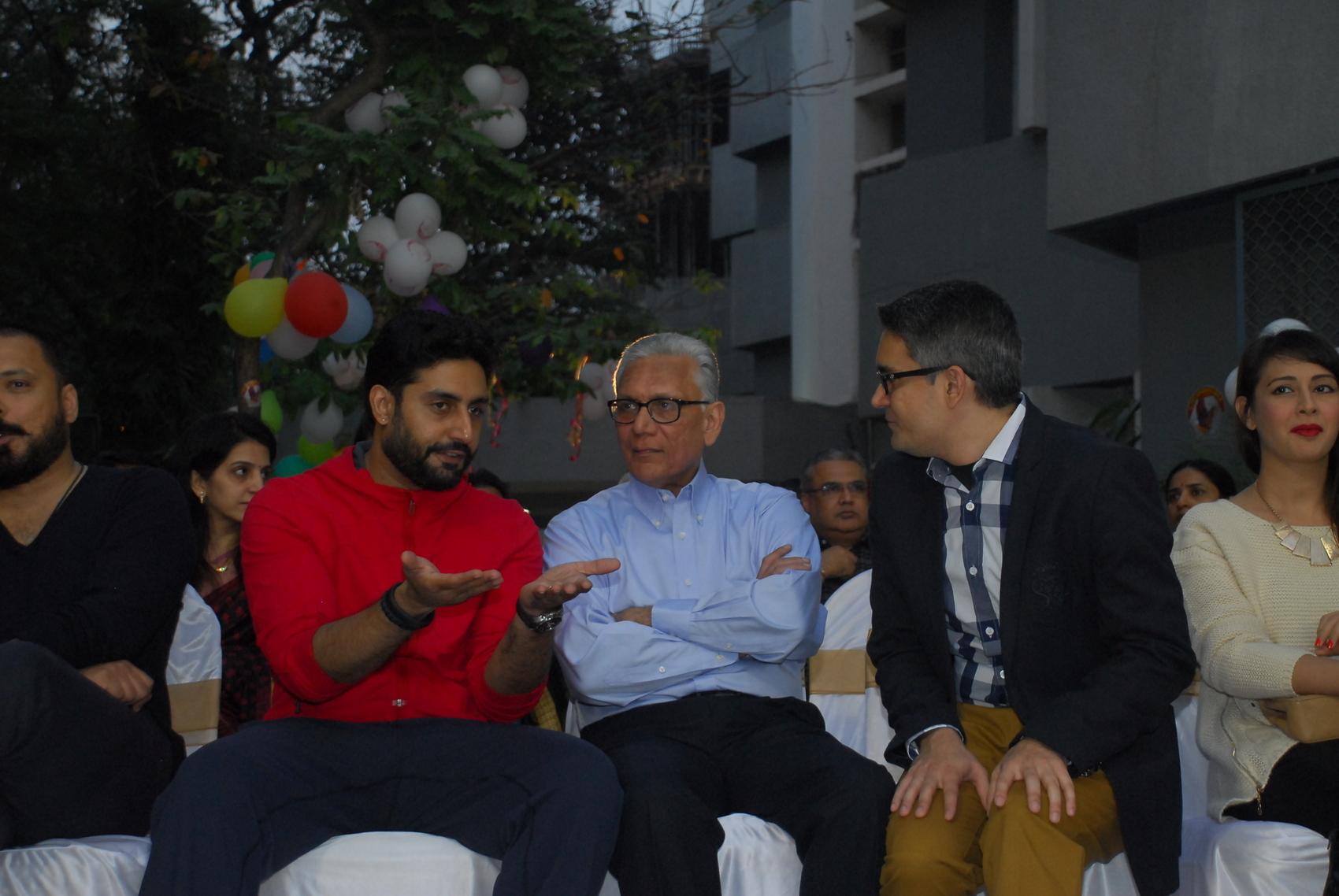 Abhishek Bachchan Launch Multi Sport of Jamnabai Narsee School