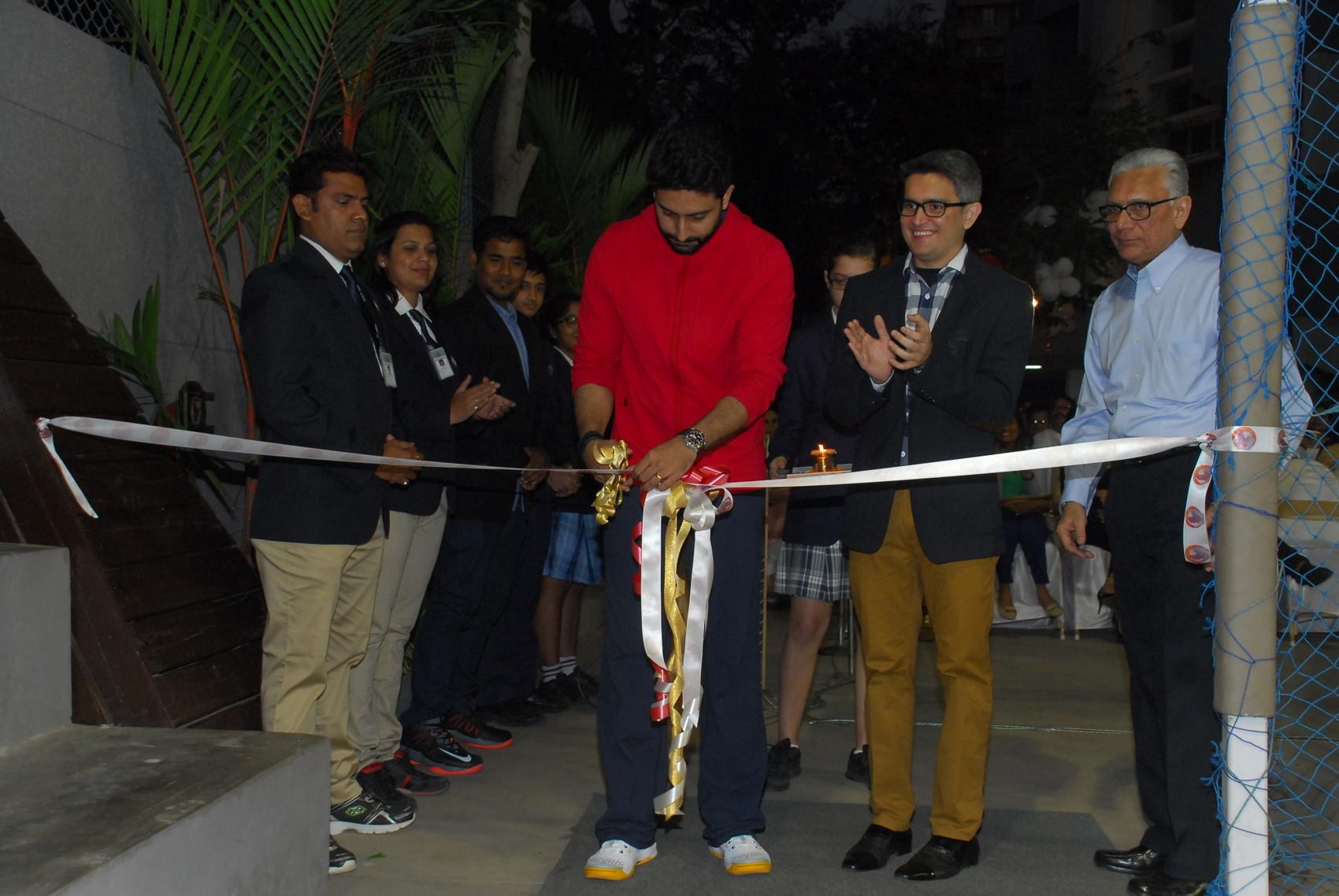 Abhishek Bachchan Launch Multi Sport of Jamnabai Narsee School