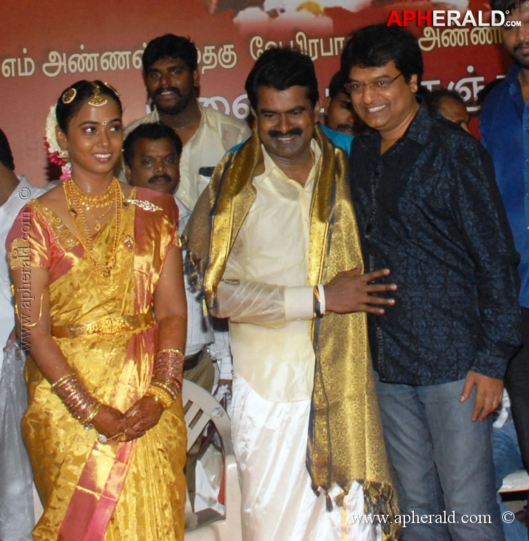 Actor Seeman Marriage Photos