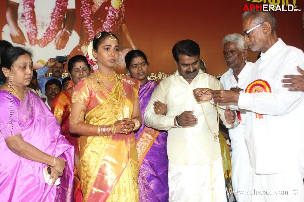 Actor Seeman Marriage Photos