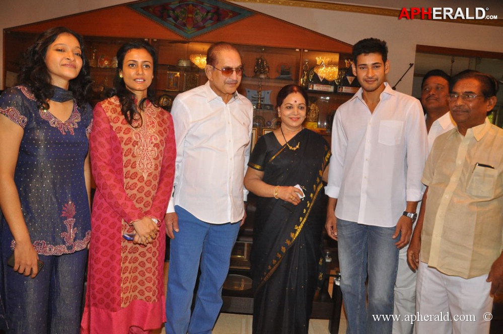 Mahesh Babu at Adurthi Subba Rao Book Launch