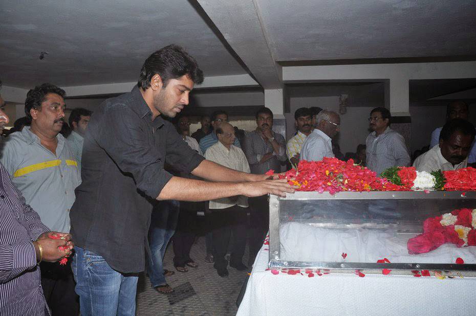 Ahuti Prasad Condolences Photos