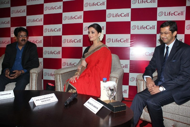 Aishwarya Rai At Lifecells Launch Stills