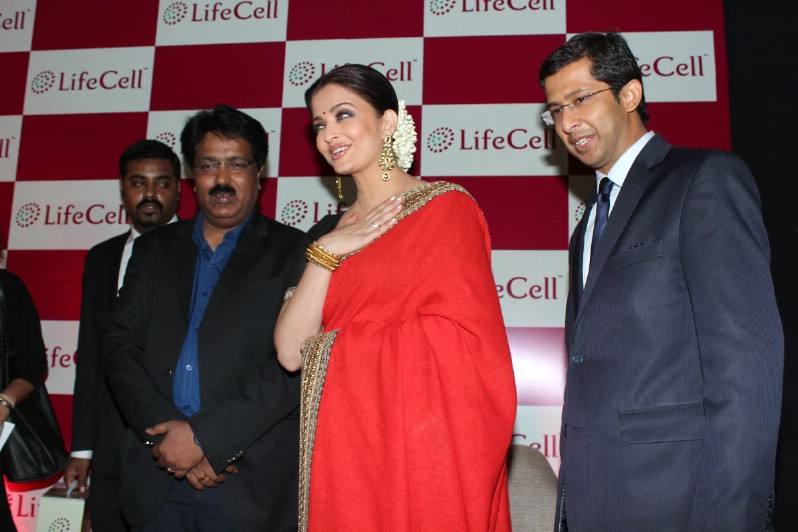 Aishwarya Rai At Lifecells Launch Stills