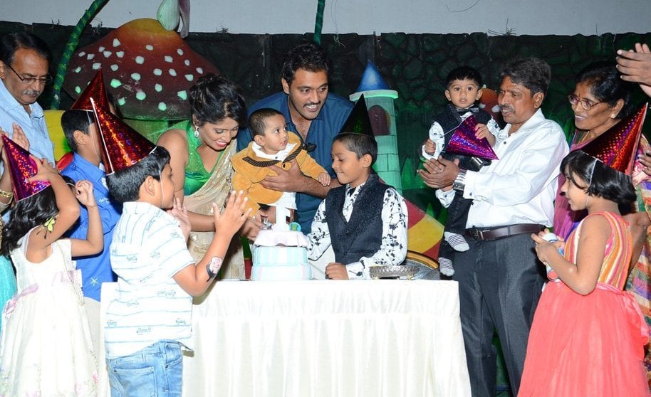 Ajay Son Dheeran 1st Birthday Celebrations