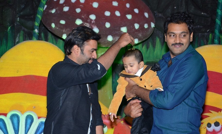 Ajay Son Dheeran 1st Birthday Celebrations