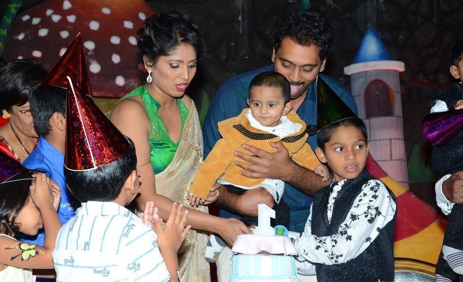 Ajay Son Dheeran 1st Birthday Celebrations