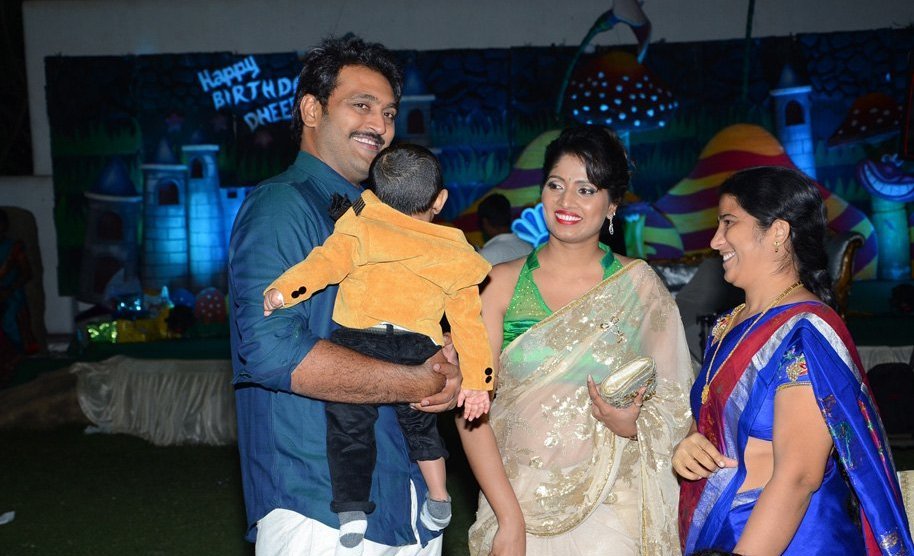 Ajay Son Dheeran 1st Birthday Celebrations