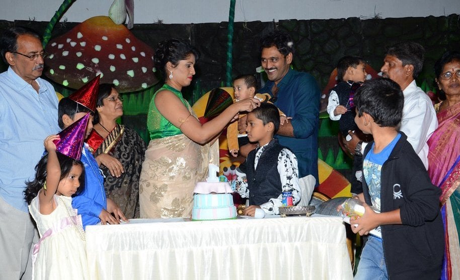 Ajay Son Dheeran 1st Birthday Celebrations