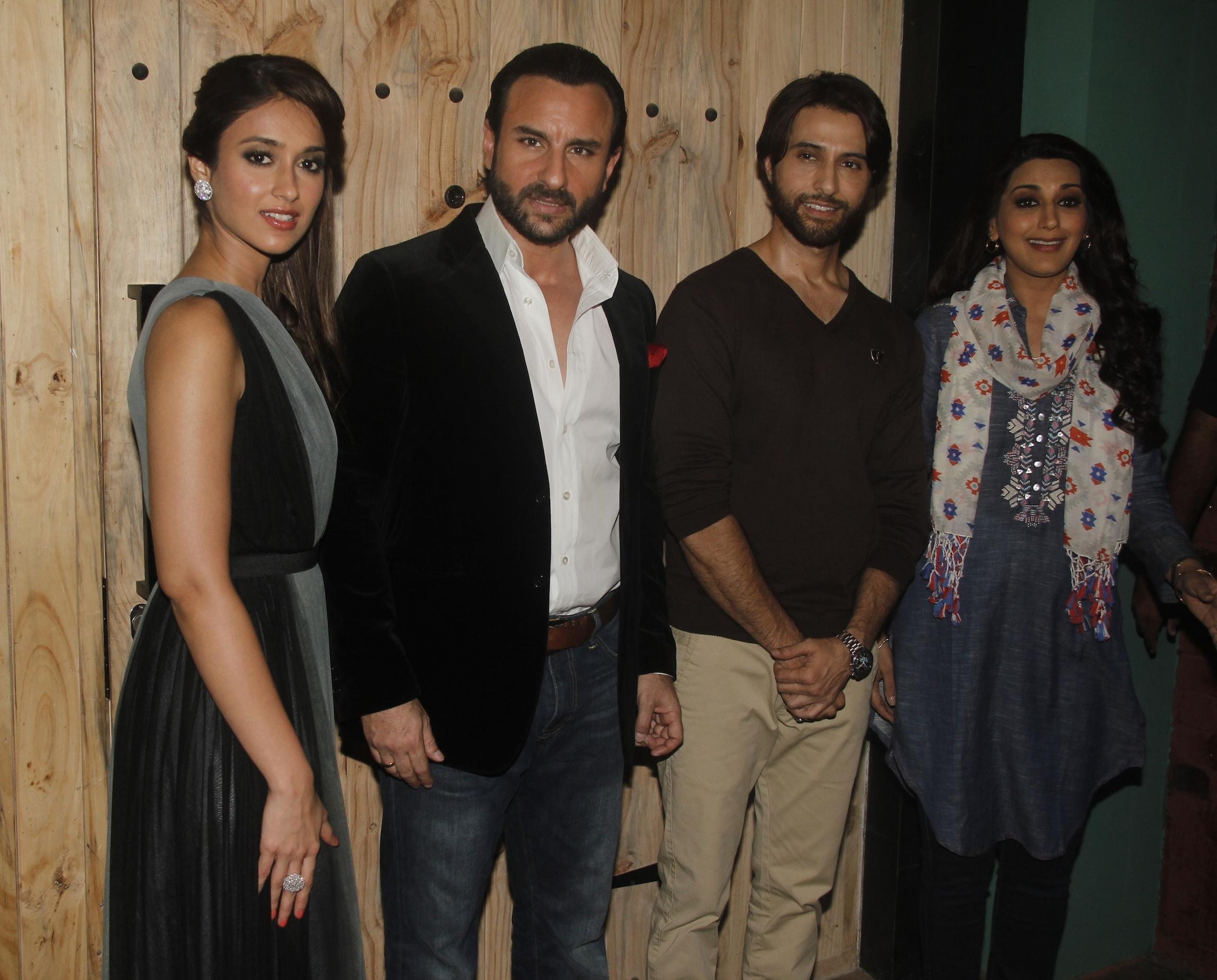 Happy Ending Movie Team On  Ajeeb Daastaan Hai Ye Sets