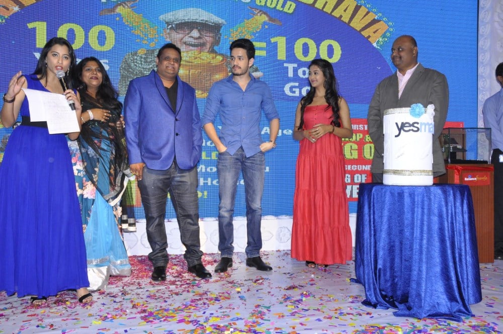 Akhil Akkineni announces Yes Mart Dasara Diwali Bumper Draw Winner