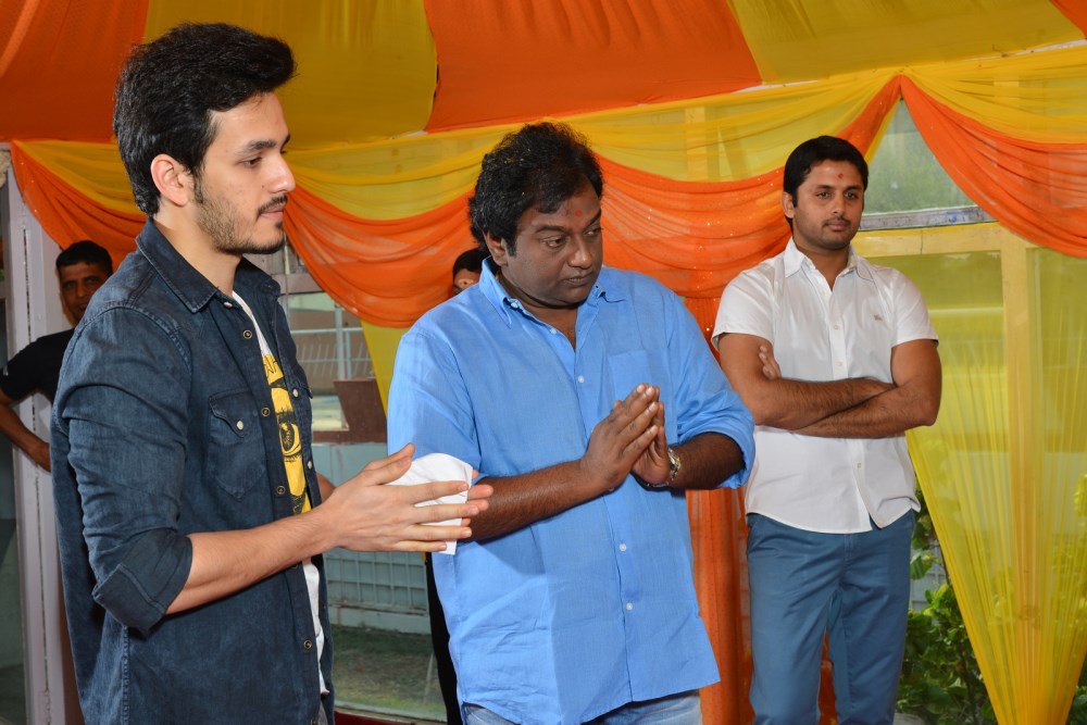 Akhil Akkineni Movie Opening Stills