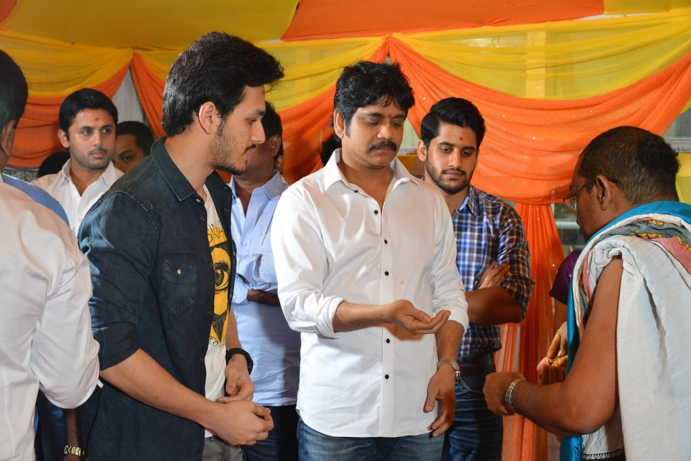 Akhil Akkineni Movie Opening Stills