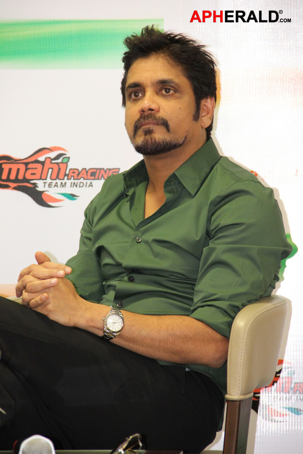 Akkineni Nagarjuna Mahi Racing Team India Press Meet