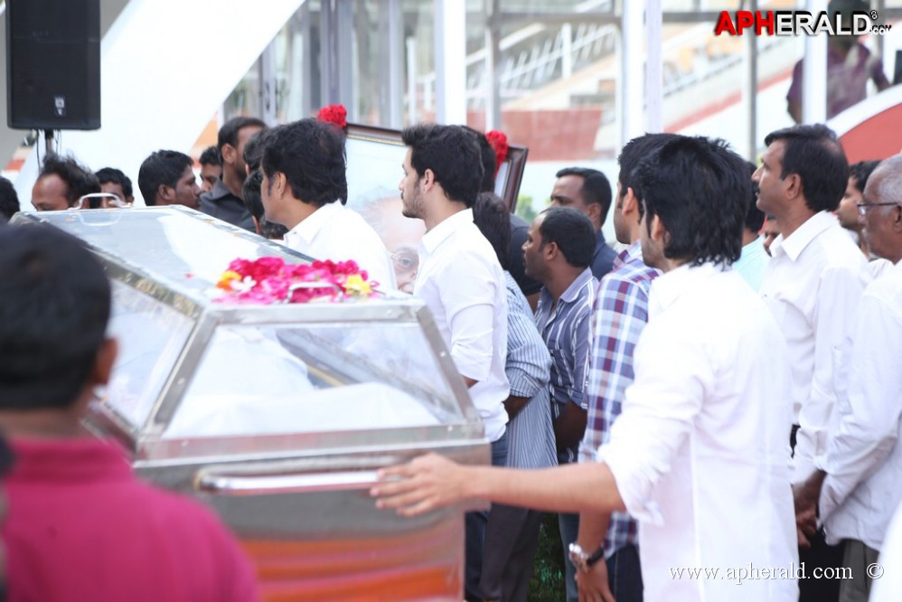 Akkineni Nageswara Rao Condolences Photos