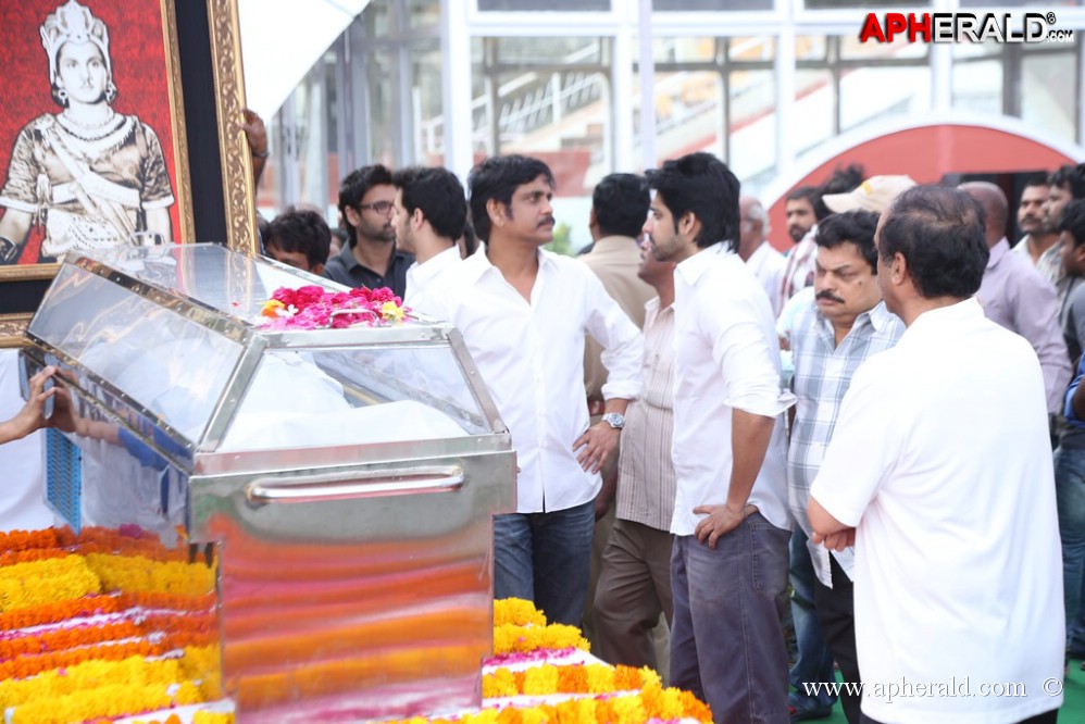 Akkineni Nageswara Rao Condolences Photos