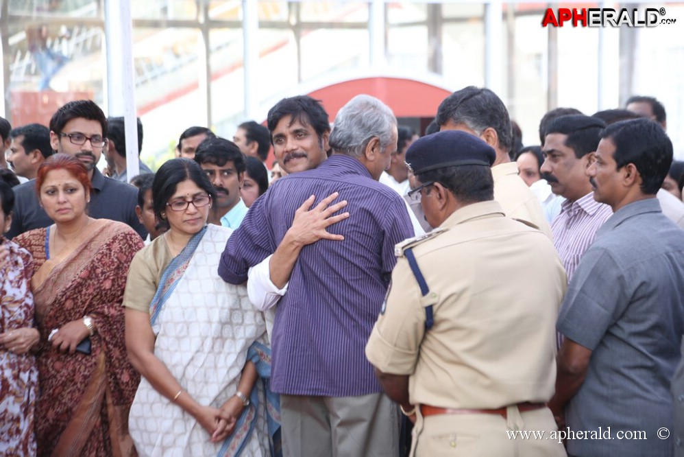 Akkineni Nageswara Rao Condolences Photos