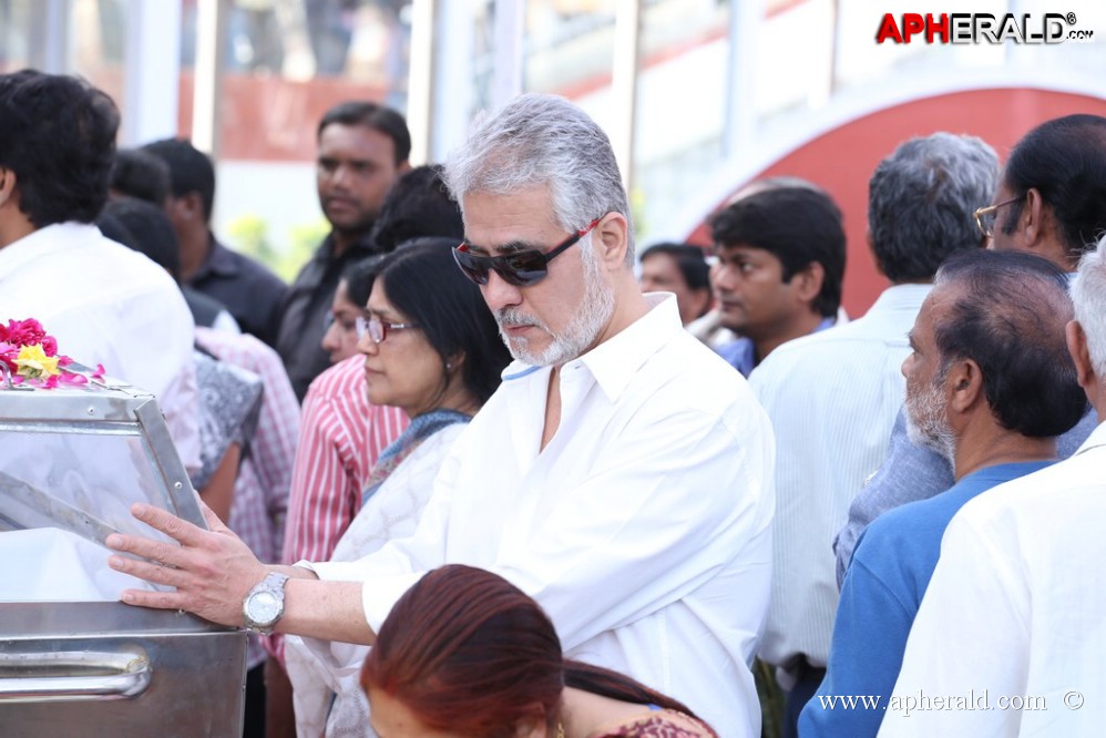 Akkineni Nageswara Rao Condolences Photos