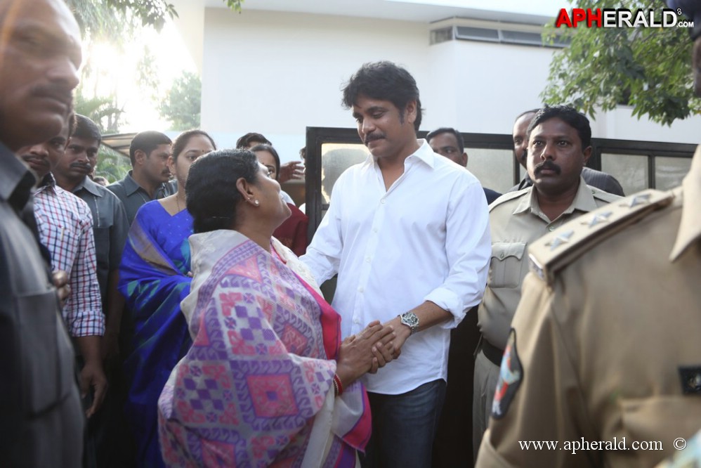 Akkineni Nageswara Rao Condolences Pics