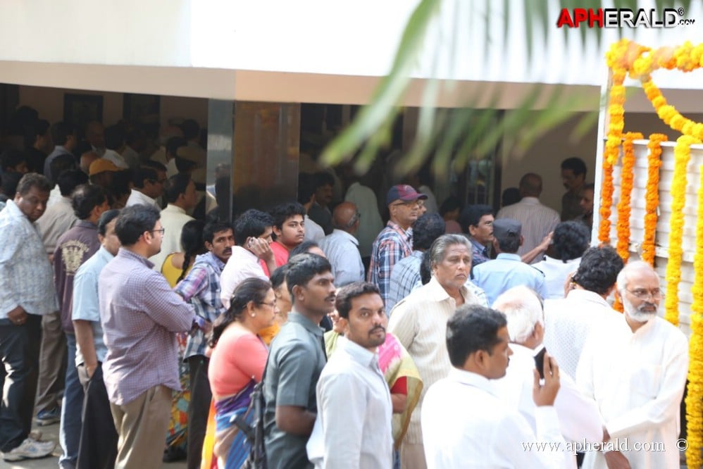 Akkineni Nageswara Rao Condolences Pics