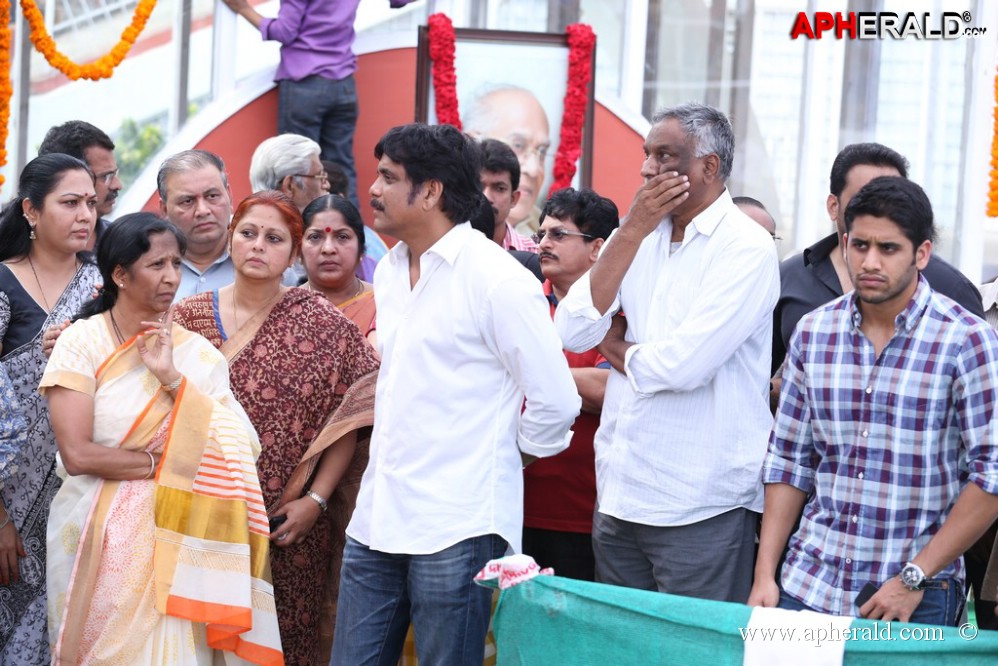 Akkineni Nageswara Rao Condolences 1