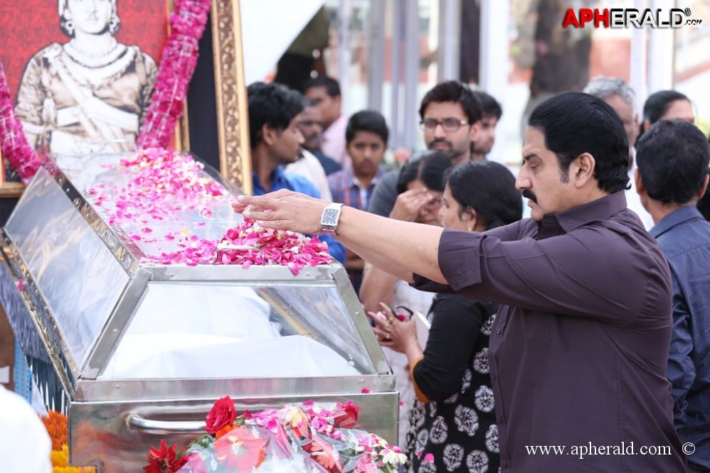 Akkineni Nageswara Rao Condolences 1