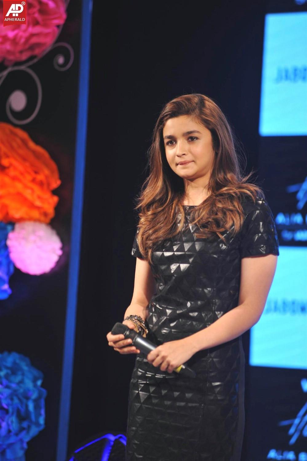 Alia Bhatt Unveiled The 'Alia Bhatt for Jabong' Collection