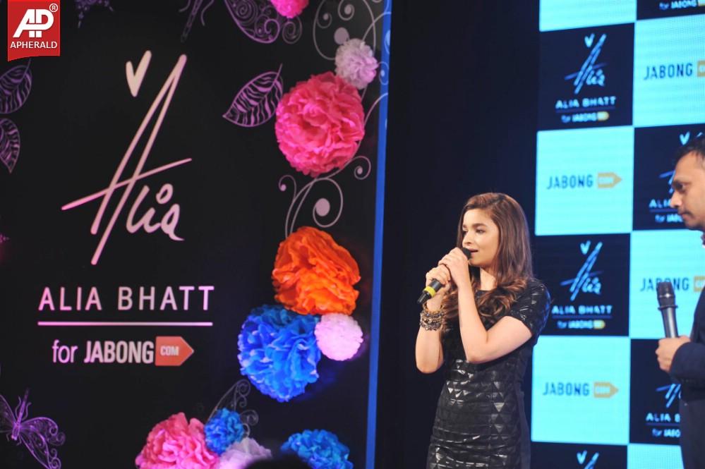 Alia Bhatt Unveiled The 'Alia Bhatt for Jabong' Collection