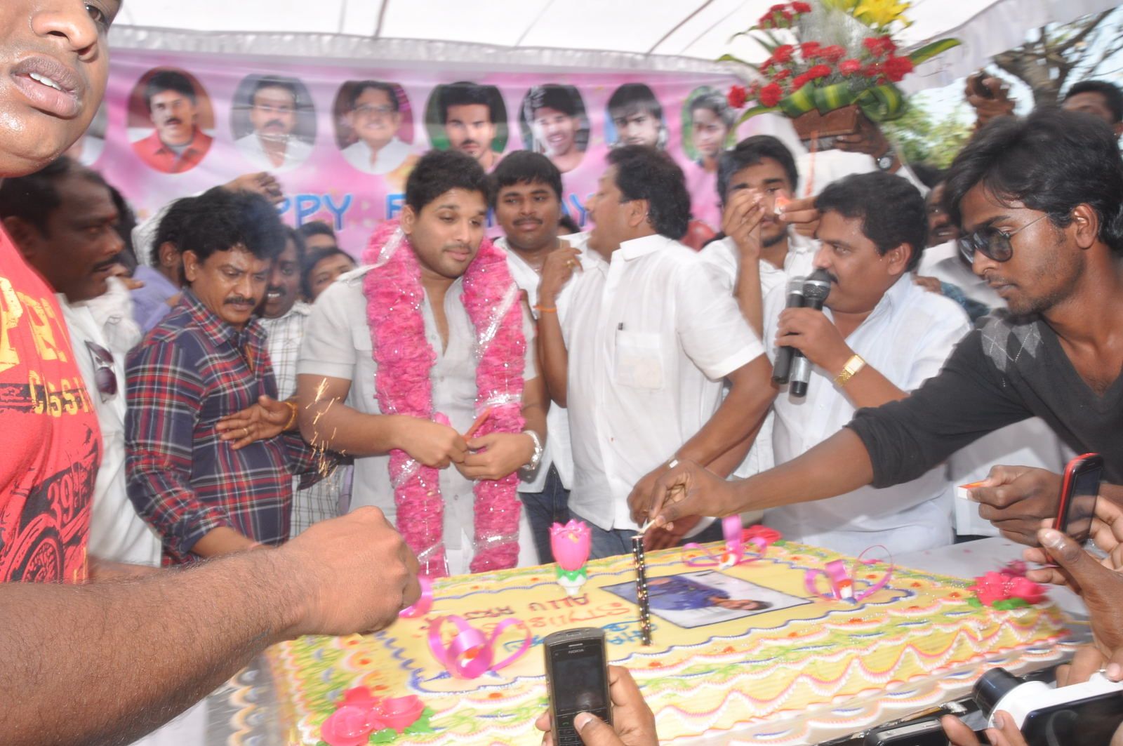 Allu Arjun BDay Celebrations Pics