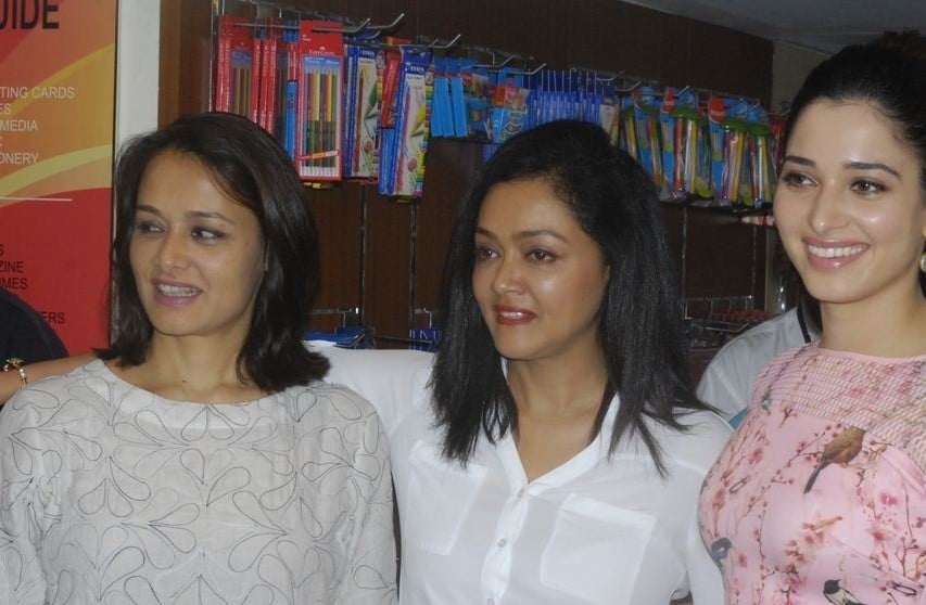 Amala and Tamanna at Age Erase Book Launch