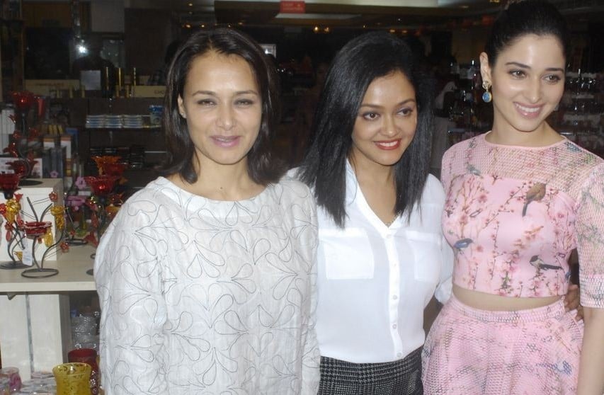 Amala and Tamanna at Age Erase Book Launch
