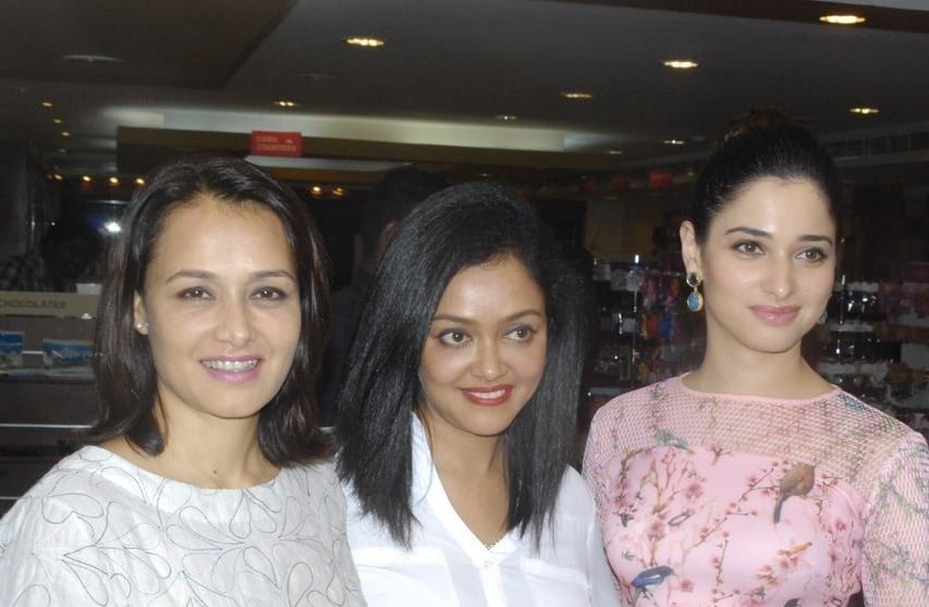 Amala and Tamanna at Age Erase Book Launch
