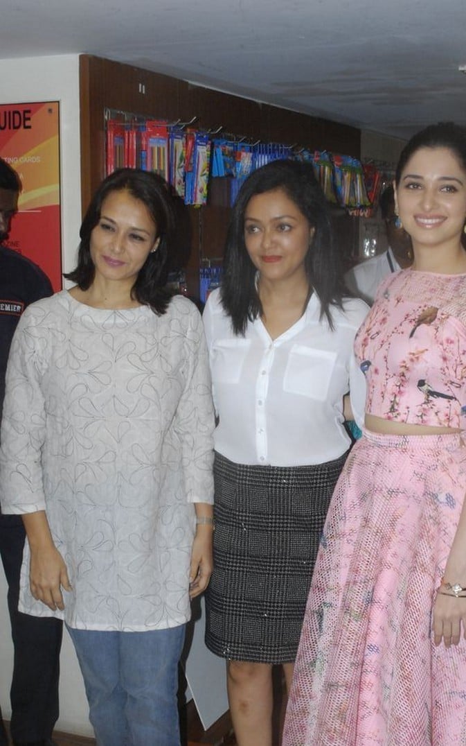 Amala and Tamanna at Age Erase Book Launch