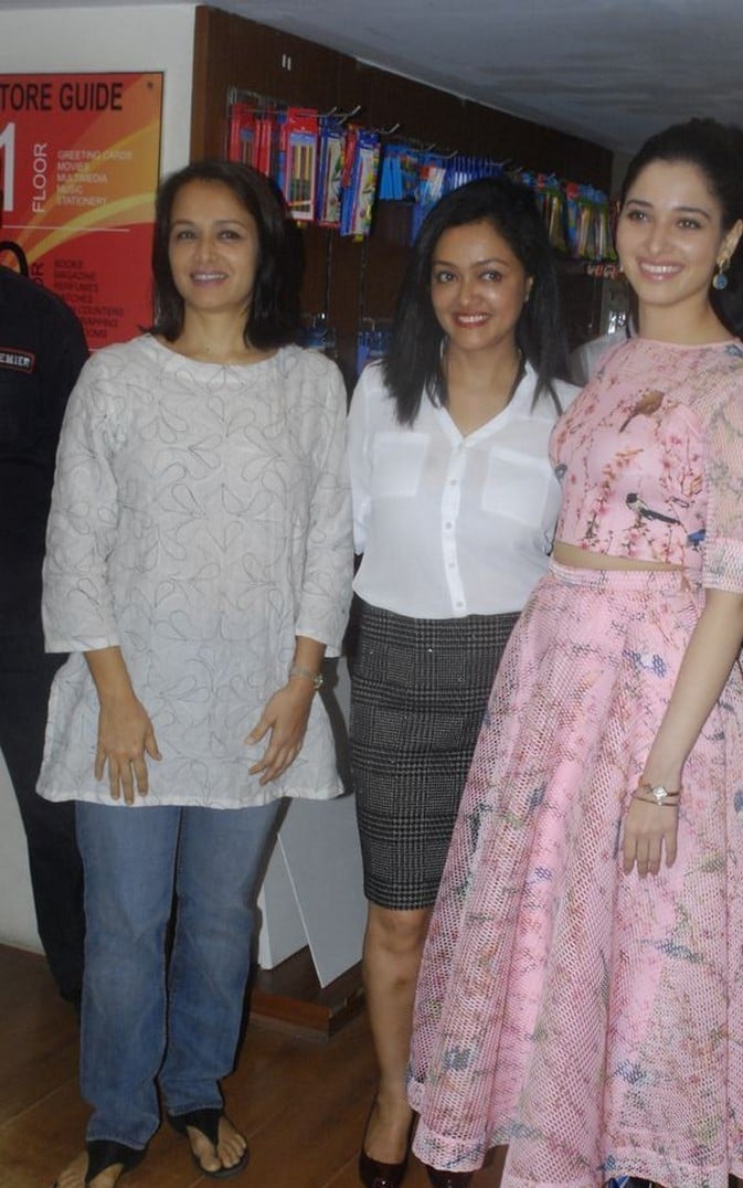 Amala and Tamanna at Age Erase Book Launch