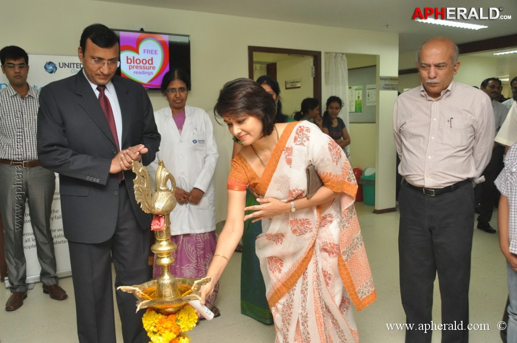 Amala at United Hospitals Event