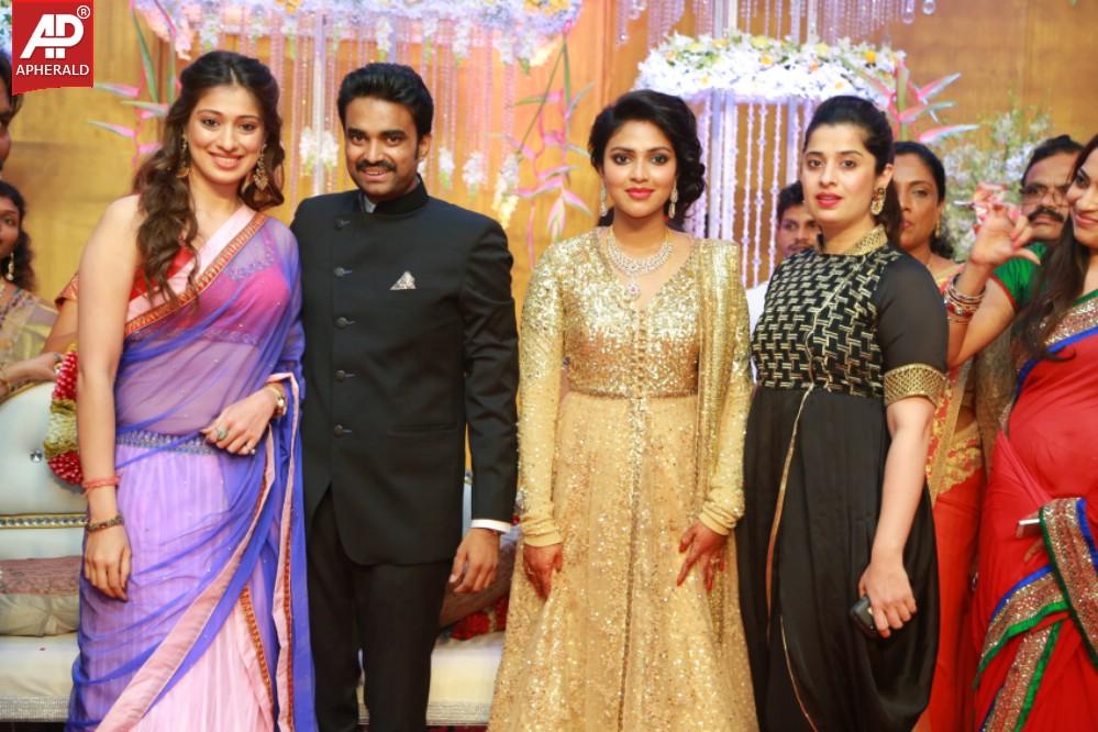 Amala Paul and Vijay Reception Photos