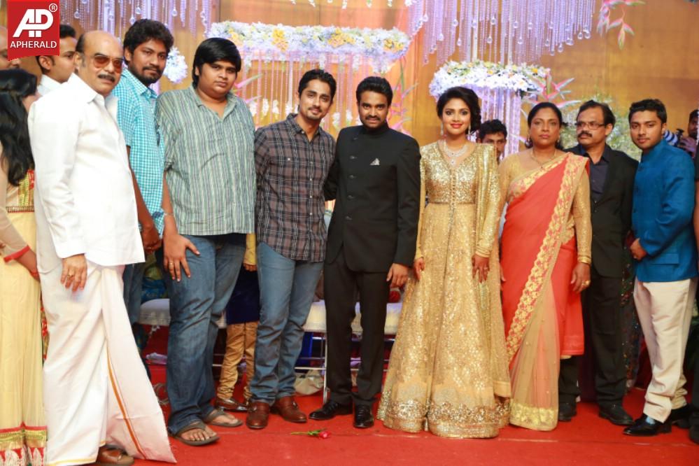 Amala Paul and Vijay Reception Photos