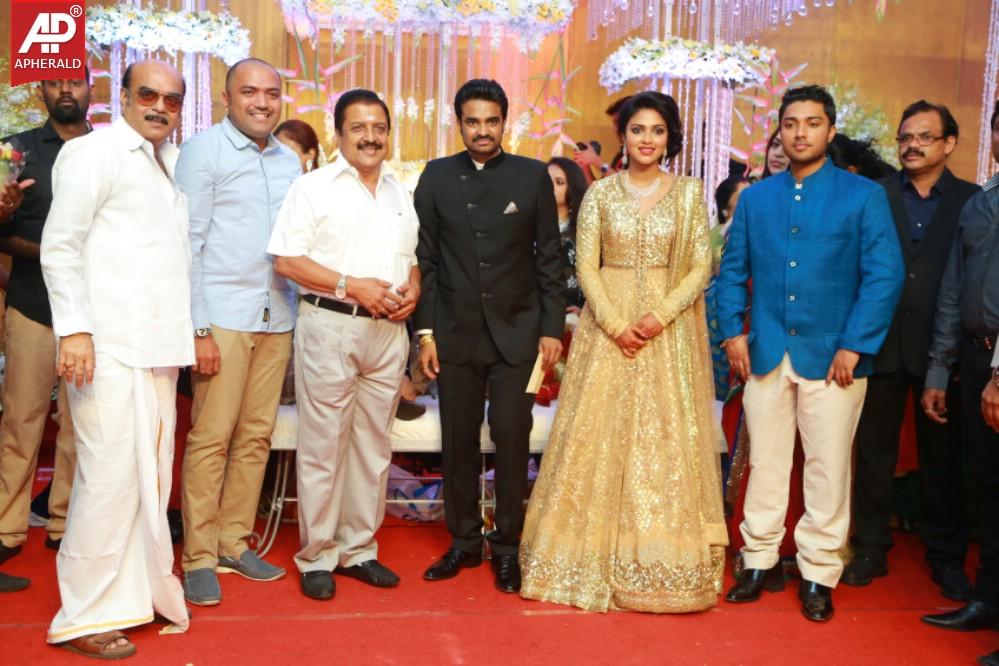 Amala Paul and Vijay Reception Photos