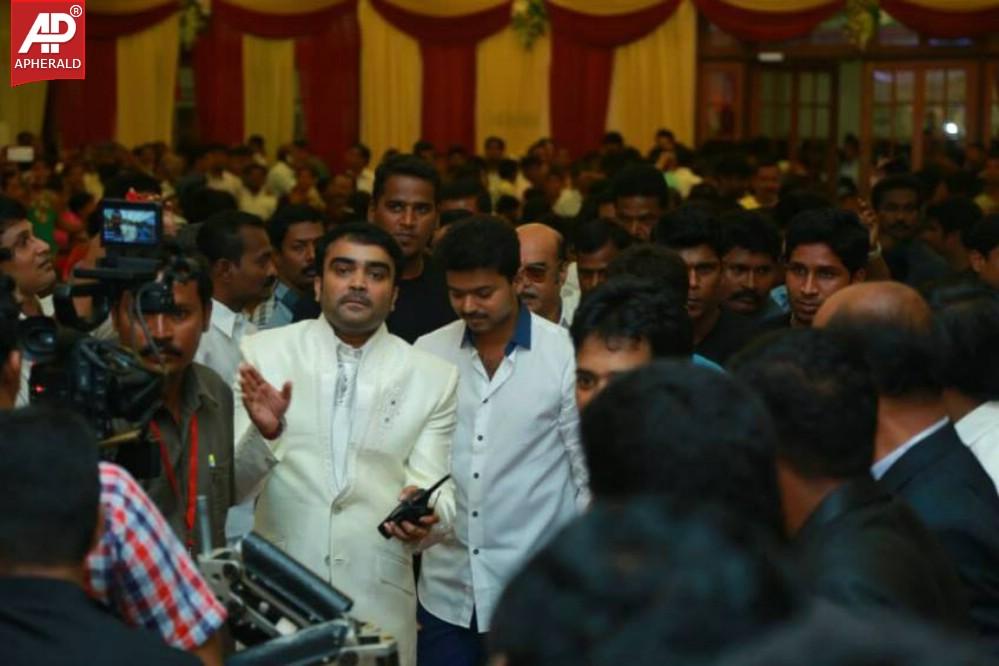 Amala Paul and Vijay Reception Photos