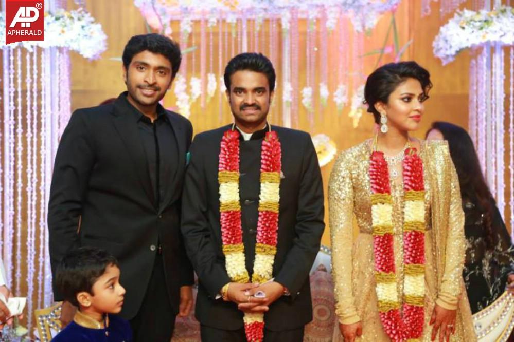 Amala Paul and Vijay Reception Photos