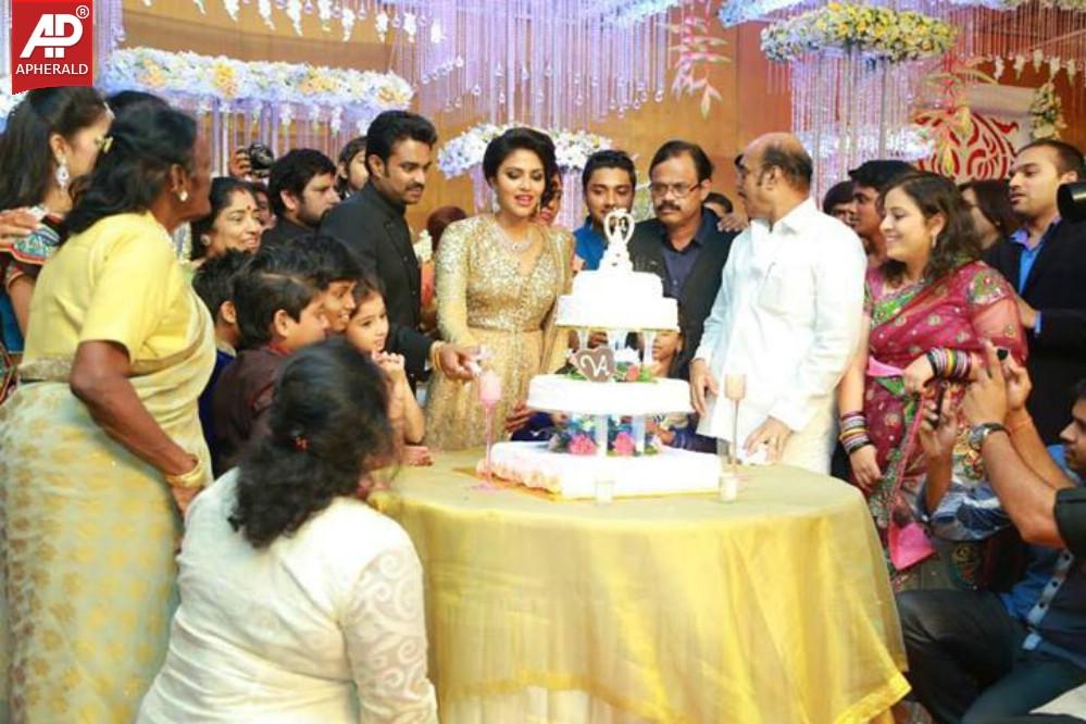 Amala Paul and Vijay Reception Photos