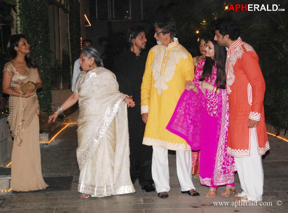 Amitab Family Divali Bash