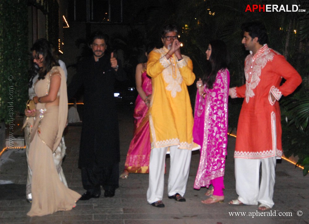 Amitab Family Divali Bash