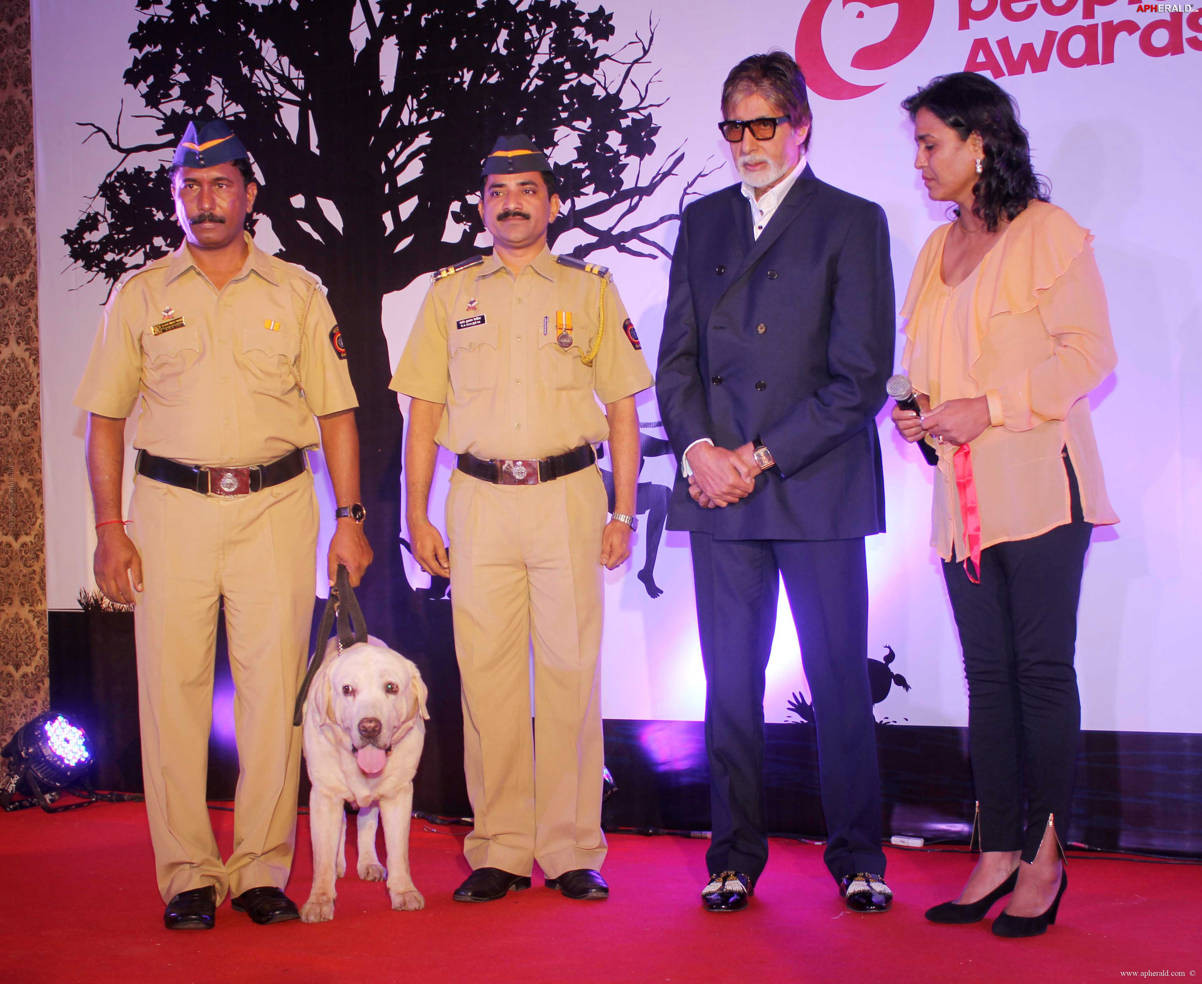 Amitabh at Pawsitive People's Awards