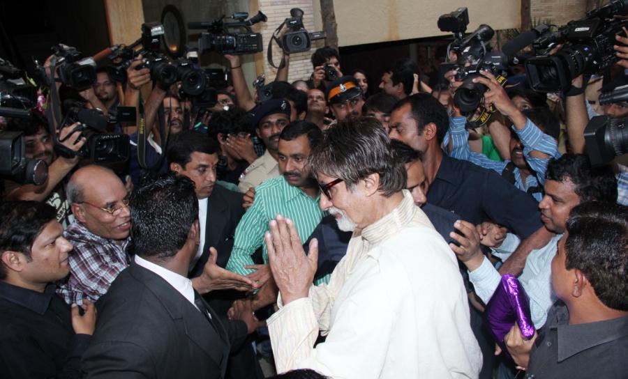 Amitabh Bachchan's 71st Birth Day Pics