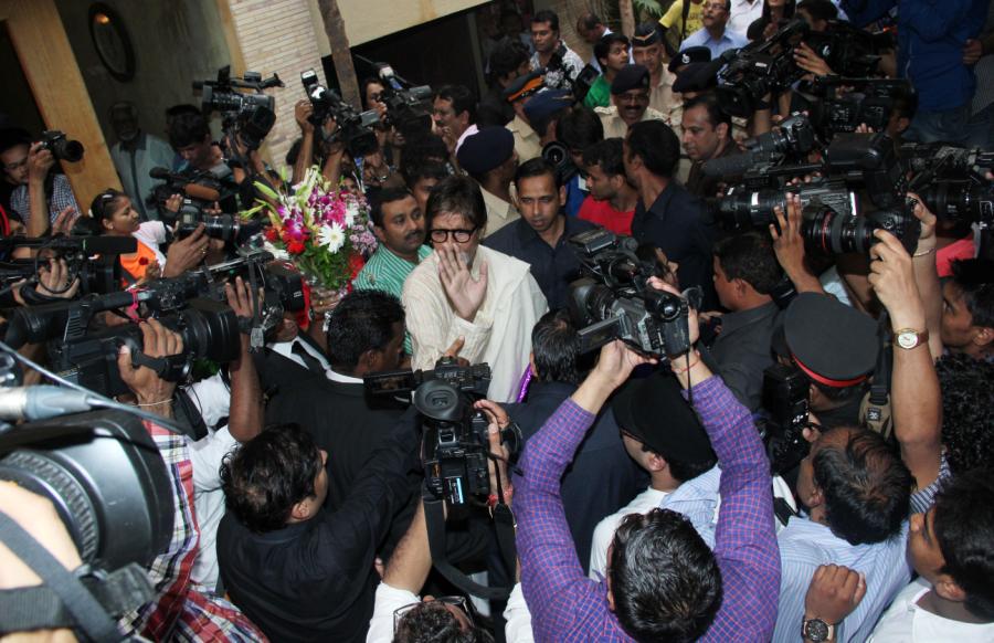 Amitabh Bachchan's 71st Birth Day Pics