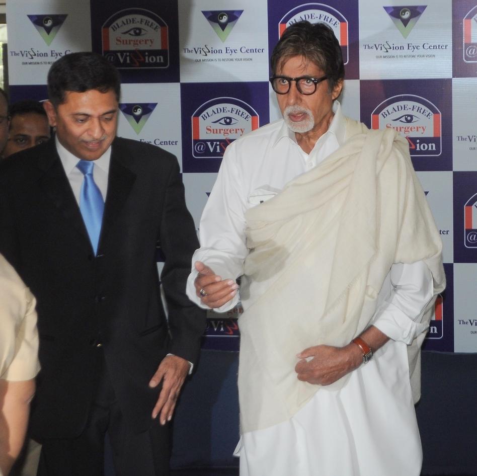 Amitabh Bachchan Launch Advanced Eye Care Technology