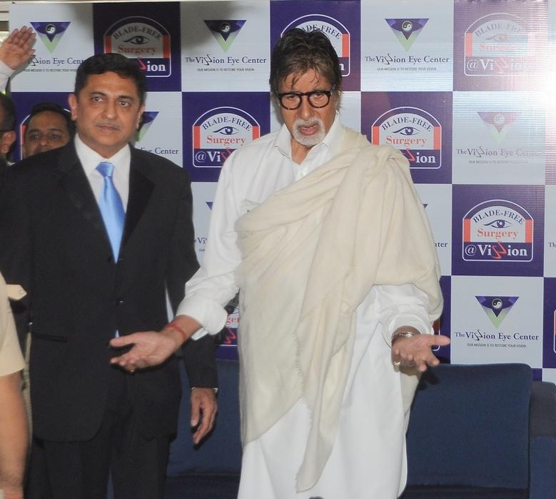 Amitabh Bachchan Launch Advanced Eye Care Technology